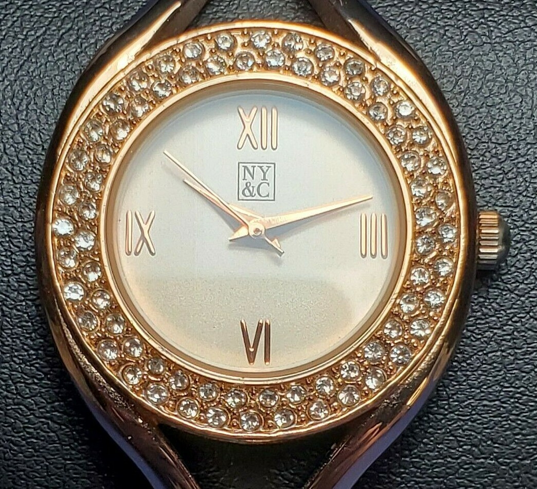 Elegant NY & Co Rose-gold Crystal-set Women display picture 1