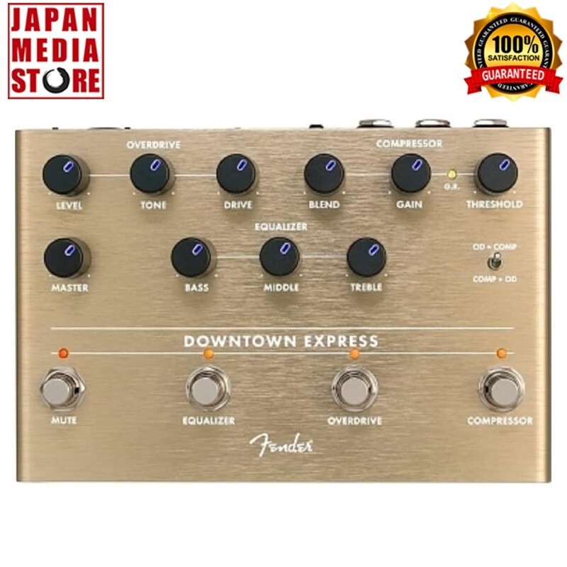 Fender Downtown Express Bass Multi-Effect Pedal Brand NEW | eBay