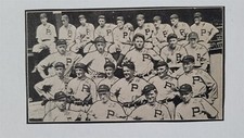 Phillies 1913 Black Border Team Picture Grover Pete Alexander Gavvy Cravath 