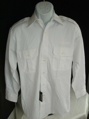 NWT $85 Van Heusen 14.5 30/31 Men's Slim-Fit White L/S Button Ft. Dress  Shirt | eBay