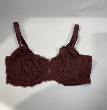 Women's Unlined Balconette Bra - Auden Rubine 36DD