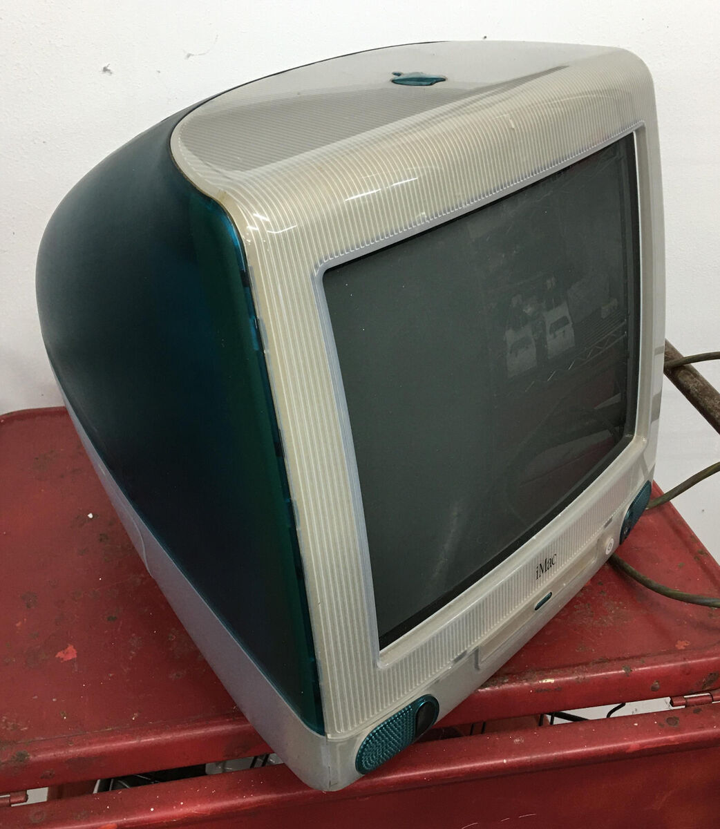 Apple iMac G3 PowerPc Desktop M4984 vintage blue M6709LL/A Apple iMac G3 PowerPc Desktop M4984 vintage blue M6709LL/A
