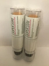2 X Maybelline Super Stay Multi Use Foundation Stick, #125 Nude Beige NEW.