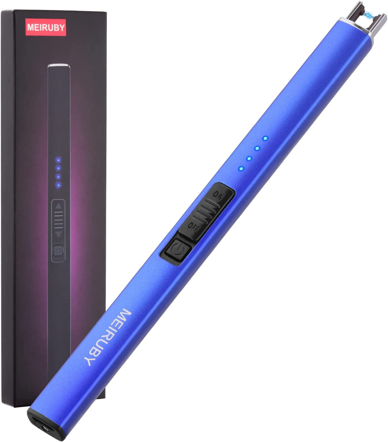 Lighter Electric Candle Lighter Long Electronic Rechargeable USB Lighter Arc ...