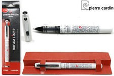 1 x Pierre Cardin DreamLiner Smooth Rollerball Pen 1.0mm Nib Liquid Black Ink