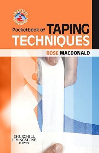 Pocketbook of Taping Techniques Macdonald Paperback Churchill Livingstone