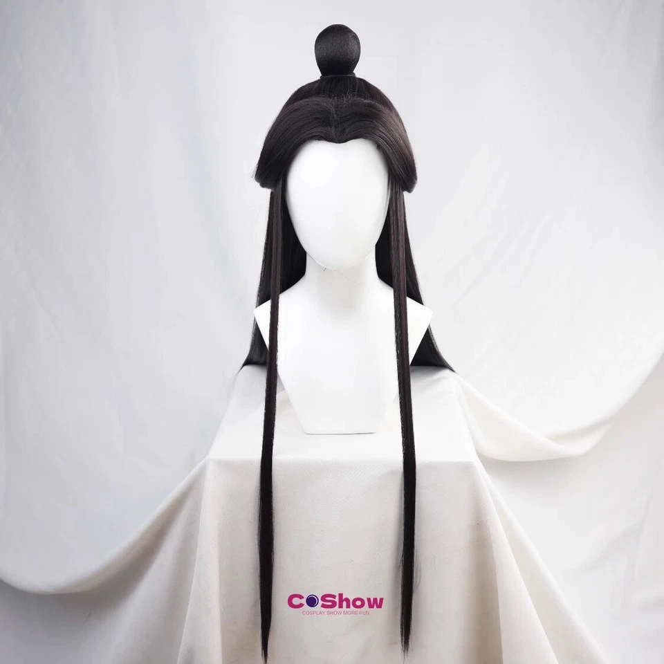 Tian Guan Ci Fu Cosplay Xie Lian Cosplay Costume Wigs Bamboo Hat Anime Dress - Image 4 of 4