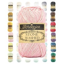 Scheepjes Stone Washed (50g/130m) Baumwolle für z.B. Amigurumis und Babydecken