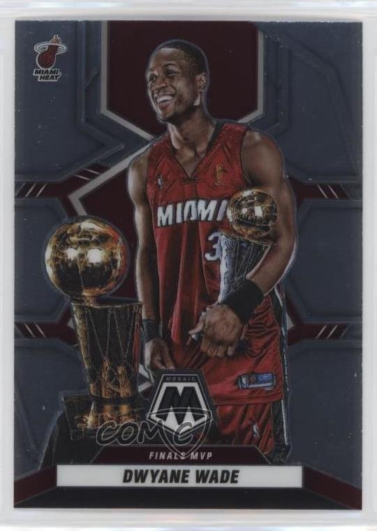 2021-22 Panini Mosaic Finals MVPs Dwyane Wade #299 HOF lw9