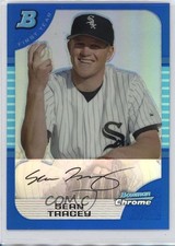 2005 Bowman Chrome First Year Blue Refractor 94/150 Sean Tracey #300 7eo