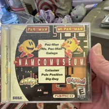 Namco Namco Museum Sega Dreamcast Arcade Compilation Manual Included NTSC E 2000