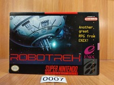 Nr MINTY BOX CIB Robotrek complete in super nintendo snes w/ Map collector CLEAN