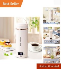 Travel Electric Kettle Portable Mini Kettle,Small Hot Water Boiler with 4 Tem...
