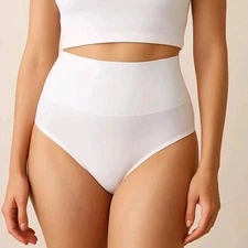 Empetua by Shapermint Women's Size 2XL White Everyday Smoothing Panty Brief
