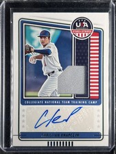 Knapczyk, Christian - 2023 USA Baseball Stars & Stripes - Swatch/Auto - INV1