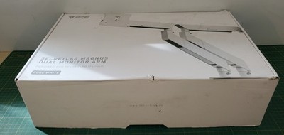 Secretlab MAGNUS Dual Monitor Arm für den Secretlab Magnus (Pure White)