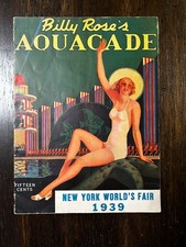 Billy Rose's Aquacade Program/1939 New York's World Fair