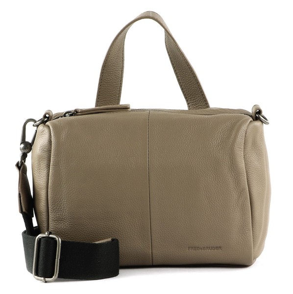 FREDsBRUDER Bandolin Crossbody UmhäNgetasche Tasche Taupe Hellbraun Neu-image
