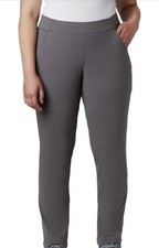 Columbia Women's L Omni-Shade City Grey Outdoor Lined Pants M0383