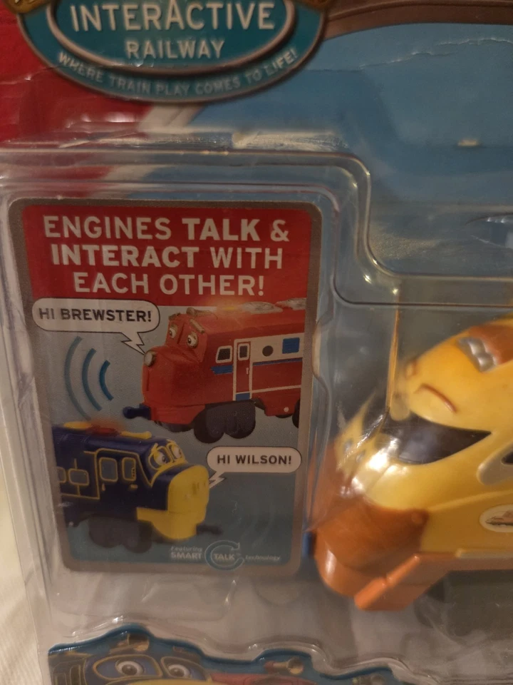 New- Chuggington Interactive Railway Action Chugger Interactive Engine Toy Train - Image 3 of 4