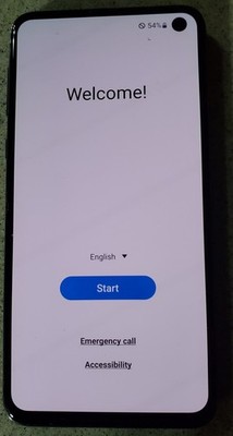 Samsung Galaxy S10e 256 GB Black SM-G970U1, Factory Unlocked Excellent Condition
