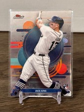 2025 Topps Finest JACE JUNG Detroit Tigers UNCOMMON Rookie RC #191