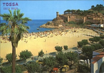 Tossa de Mar Strand und Villa Vella