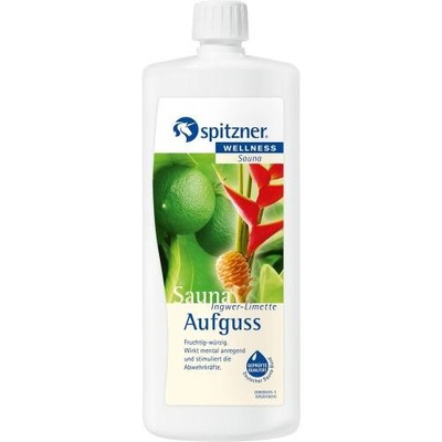 SPITZNER Saunaaufguss Ingwer Limette Wellness 1000 ML