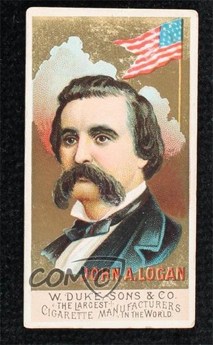 1888 N76 Duke #32 John A. Logan — Raw