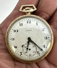 Antique 10k Gold Filled Elgin 7 Jewels Grade 303 Pocket Watch Repair 👀 3 DAYS