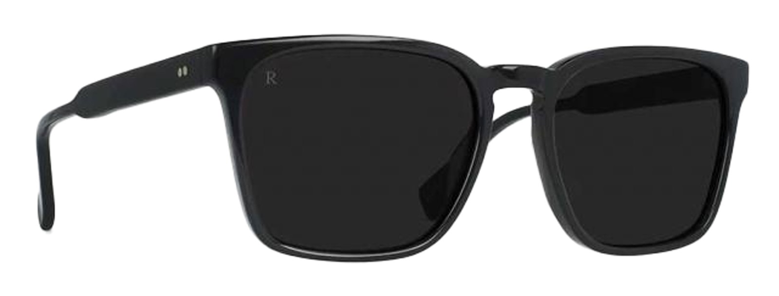 Raen Pierce Sunglasses - Recycled Black / Dark Smoke - New