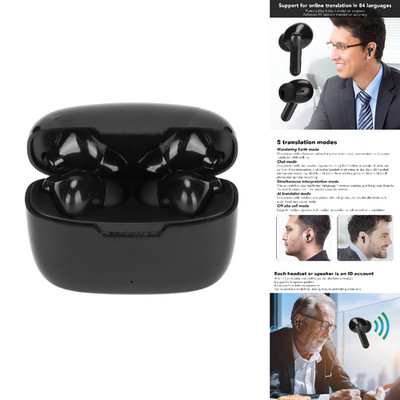 Sanpyl Language Translator Earbuds 84 Languages 5 Translation Modes Bluetooth