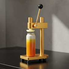 Manual Bottle Can Sealer Sealing Machine Height Adjustable Aluminum Alloy