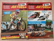 2 Zeitschriften Bahnsport Aktuell 3/90 + 5/90 Speedway Langbahn Sandbahn