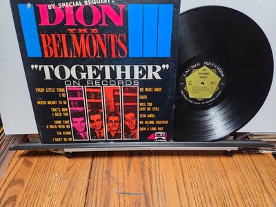 DOO-WOP/ ROCK N ROLL/ DION & THE BELMONTS 1963 EXCELLENT LP TOGETHER ON ...