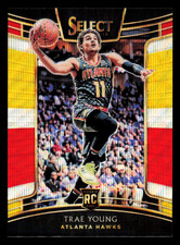 Trae Young #45 Prices [Rookie] | 2018 Panini Select | Basketball Cards