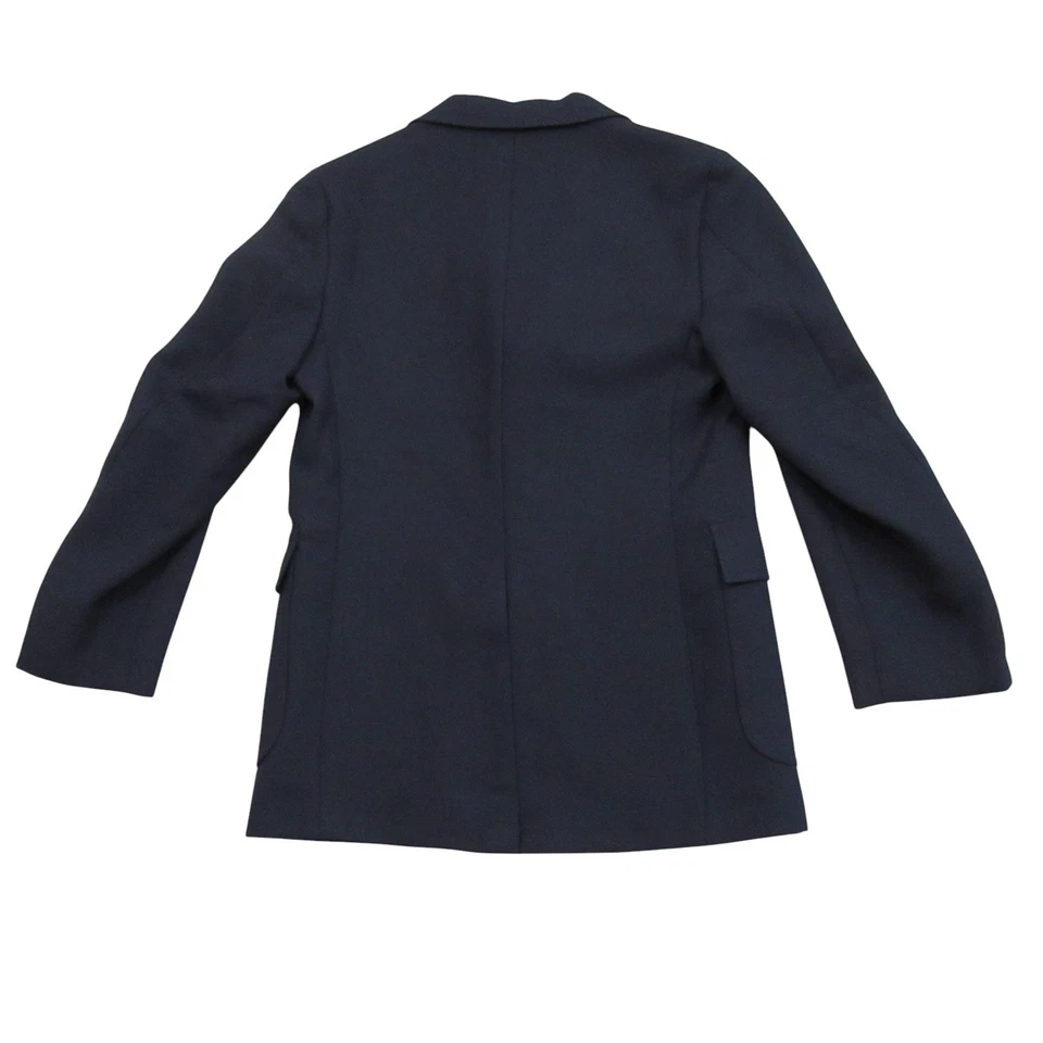 Blazer Brooks Brothers Niños Azul Talla 12 Azul Marino Dorado Tres Botones Ventilación Única Foto 2 de 4