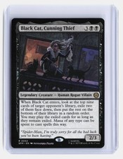 Black Cat, Cunning Thief MTG Marvel's Spider-Man #52 Rare