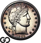 1905 Barber Half Dollar PROOF, Beautiful Color, Superb Gem PR++, Just 727 Made!