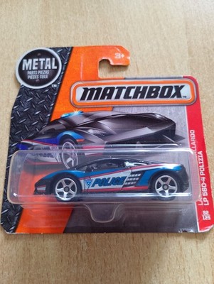 Matchbox Lamborghini Gallardo LP 560 Police, OVP,  Spielzeugauto