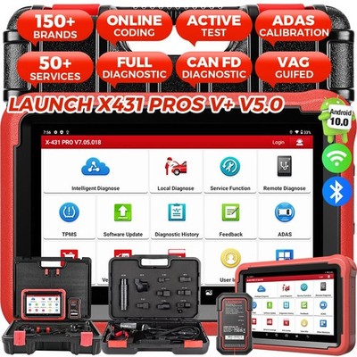 LAUNCH X431 PROS V+ 5.0 PRO5 Auto OBD2 Diagnosegerät ALLE SYSTEM Key Programmier