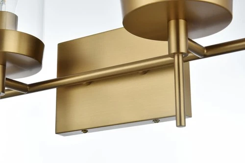 Elegant Lighting LD7319W14 Taryin 2 Light 14"W Vanity Light - Chrome - Picture 5 of 12