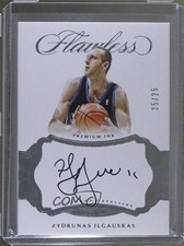 2016-17 Panini Flawless Premium Ink 25/25 Zydrunas Ilgauskas #PI-ZI Auto 3d3