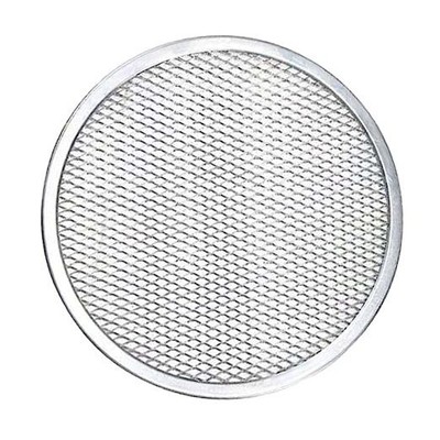 Aluminum Pizza Pan Baking Tray Pizza Plate for Oven Use Seamless Pizza Crisper 
