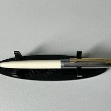 VTG Eversharp-Parker 1960’s Big E Mechanical Pencil White w/Chrome Trim - Y45