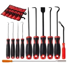 Multipurpose Hook and Pick Tool Kit 11Pcs for Auto and Electronics Repair