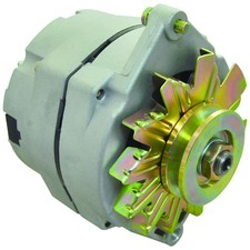 Alternator Fit 110amp Chrome 1 Wire Self Exciting Street Rod Gm 305 350 Bbc Sbc