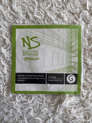D'Addario NS Electric Contemporary Bass Single G String, 3/4 Medium Tension