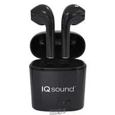 IQ Sound-WHITE Wireless Earbuds with Accessories Kit