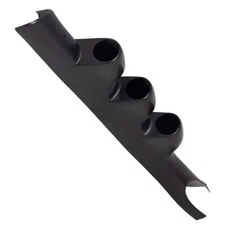 GlowShift Black Triple Gauge 52mm Pillar Pod for 2003-2009 Dodge Ram 2500 3500